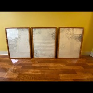 Framed Wall Prints (Set of 3)